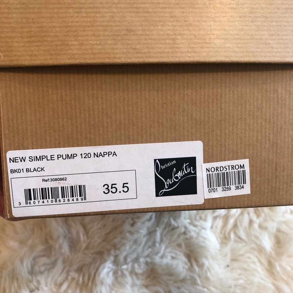 Christian Louboutin New Simple Pump 35.5 120mm - Picture 14 of 15